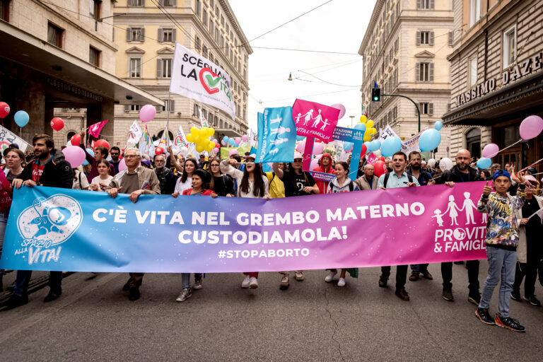 Pro-Life March In Rome
