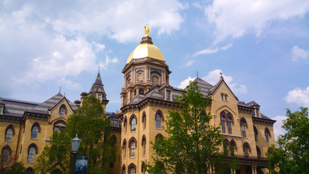 Main Building at the University of Notre Dame scaled 1