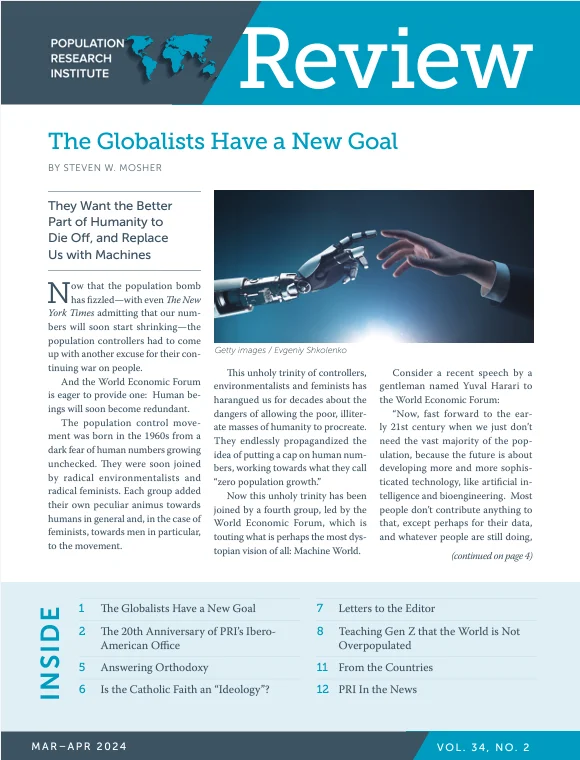 PRI Review Cover