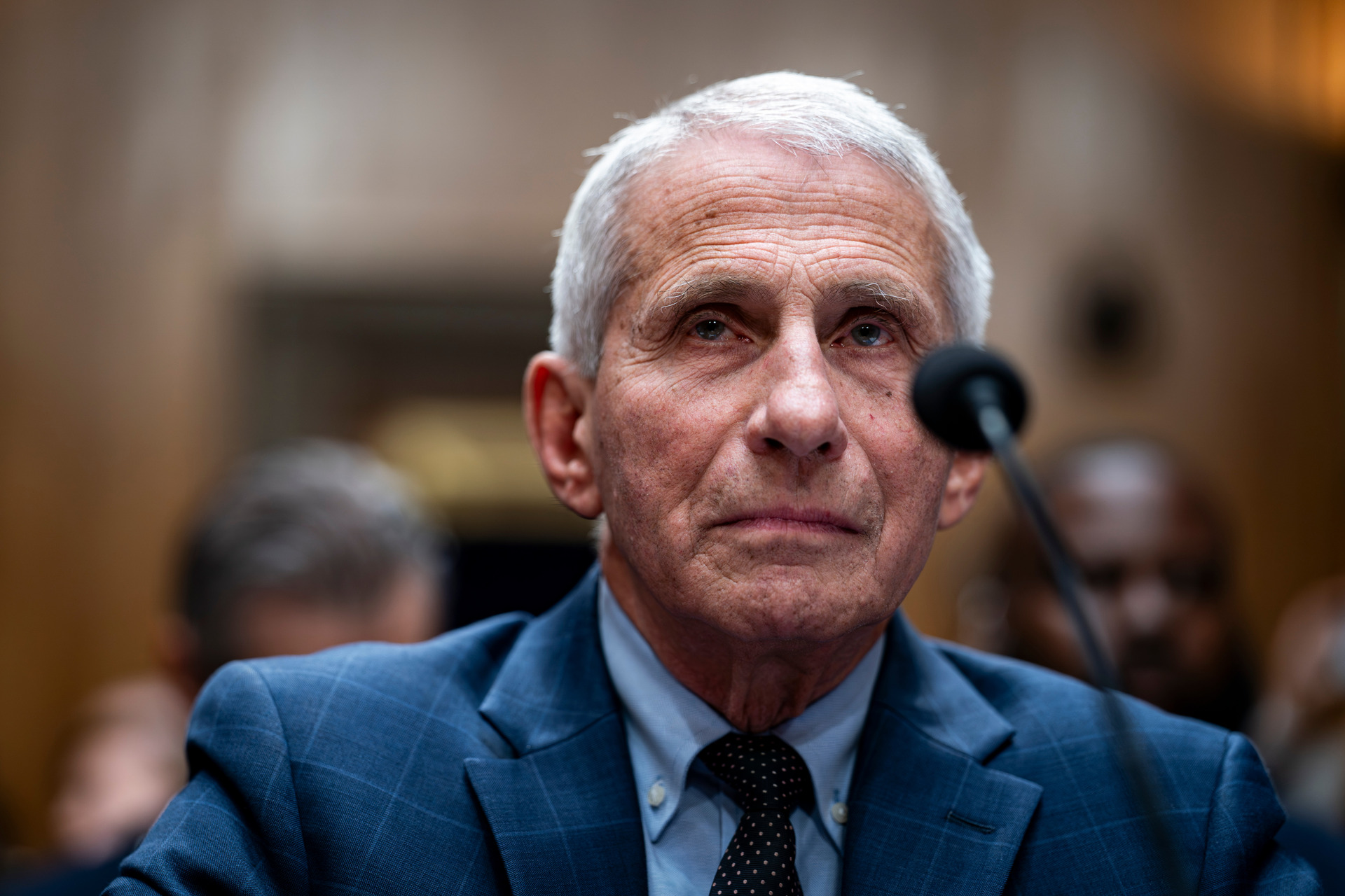 Anthony Fauci, former director of the National Institute of Allergy and Infectious Diseases, during a Senate Homeland Security and Governmental Affairs Committee hearing in Washington, DC, US, on Wednesday, July 29, 2026 | Getty Images